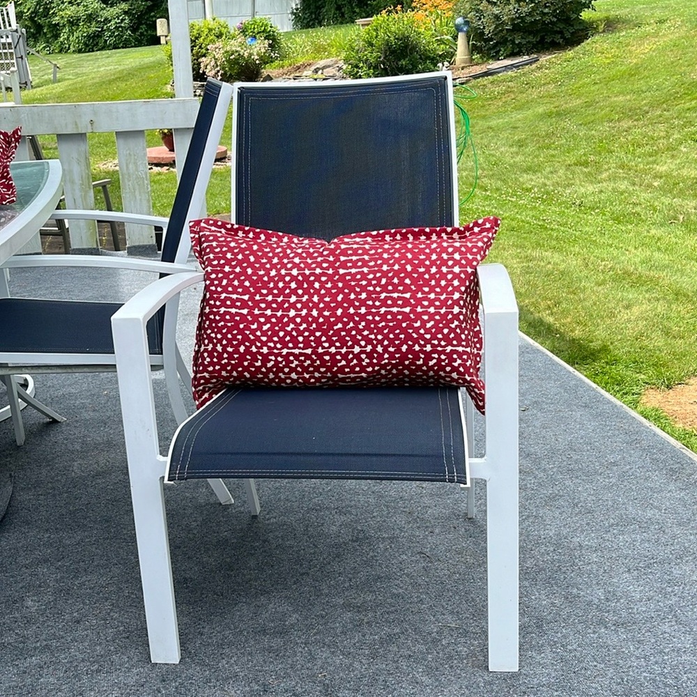 Set of 4 deck pillows